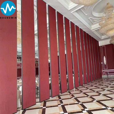 Moderne cloisonnement de mur d'isolation acoustique séparateur de salle ultra haute pour les événements salle