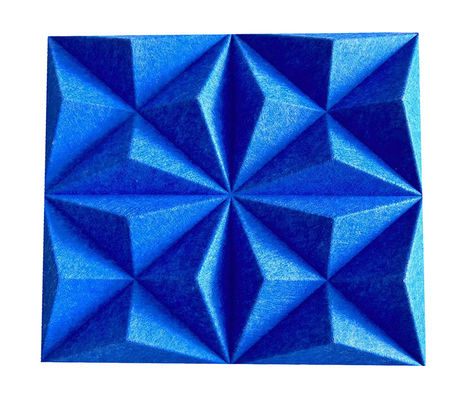 Panneau acoustique 3d décoratif insonorisé Panneau mural 3d pour animaux de compagnie Panneaux murals acoustiques pour studio
