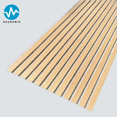Panneaux muraux en bois de chêne naturel acoustique en ardoise gris clair Feu de bois naturel