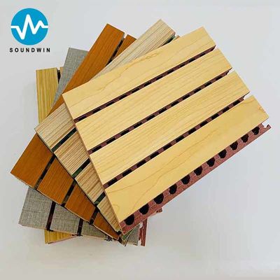 Panneaux MDF en bois pour salles de réunion