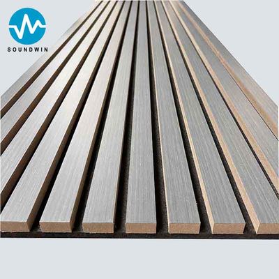 Panneaux muraux acoustiques en bois à l'épreuve du bruit Panneaux muraux acoustiques en ardoise en bois