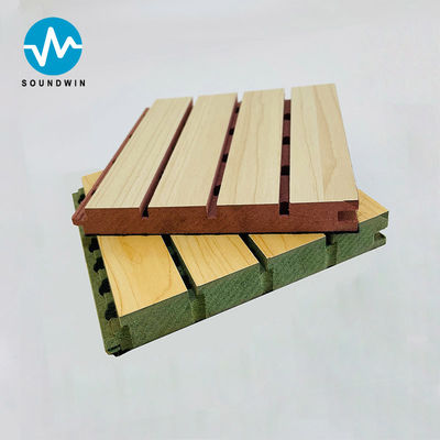 Panneaux acoustiques muraux en bois Mdf pour les salles de réunion