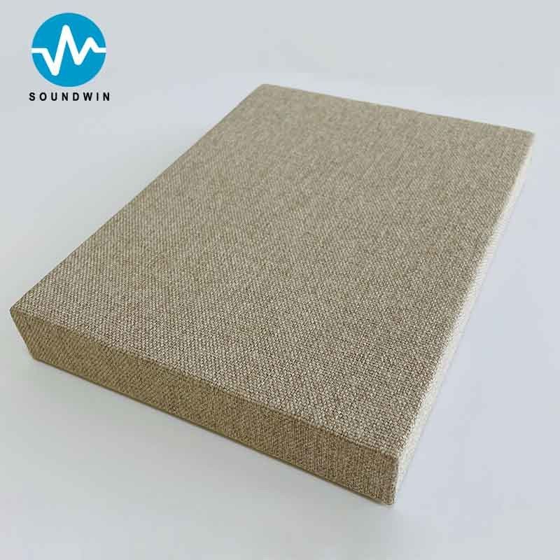 Panneaux acoustiques en tissu Panneaux muraux insonorisés Bureau Panneau acoustique Panneaux en mousse acoustique pour le cinéma